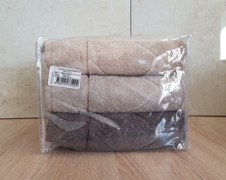 Набір махрових рушників Cestepe MicroCotton Premium 50х90 см 3 шт. 1001413 фото