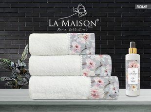 Подарунковий набір рушників La Maison 3 шт з ароматом Rome 30270-К фото