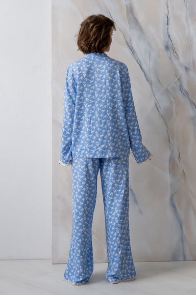 Піжамний костюм з брюками з мереживом Felicity (XL/XXL) VS0075-04-69 фото