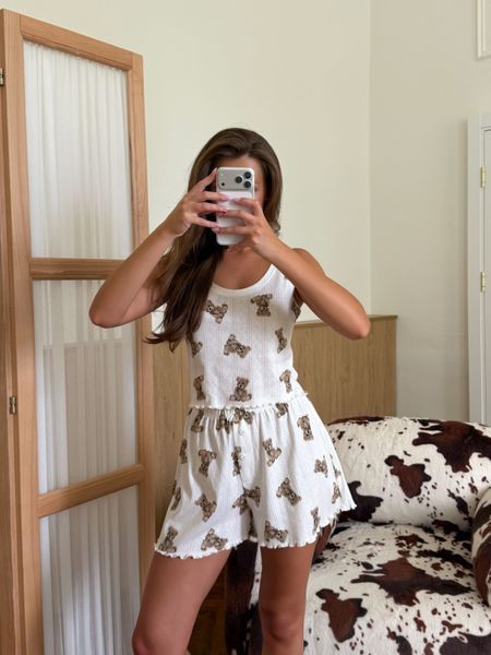 Домашній костюм-піжама Кофта + Топ + Шорти Teddy крем S/M 253t фото