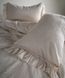 Постельное белье Limasso Stonewashed Francesca размер евро Cream 40964-К фото 5