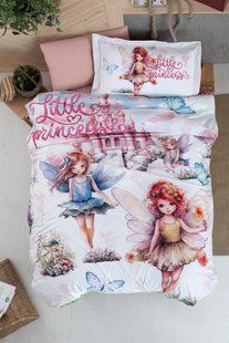 Постільна білизна First Choice Exclusive Digital Ранфорс 3D полуторний Princess 21632-К фото