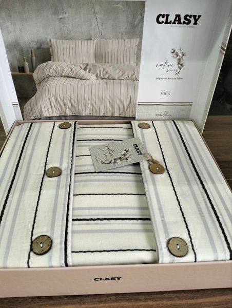 Постільна білизна Clasy Native Miha євро 40689-К фото