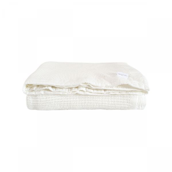 Вафельне покривало Lotus Home - Rius off white молочний 240*260 svt-2000022324441 фото