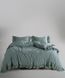 Постільна білизна Limasso Stonewashed Francesca розмір євро Natural Green 40962-К фото 2