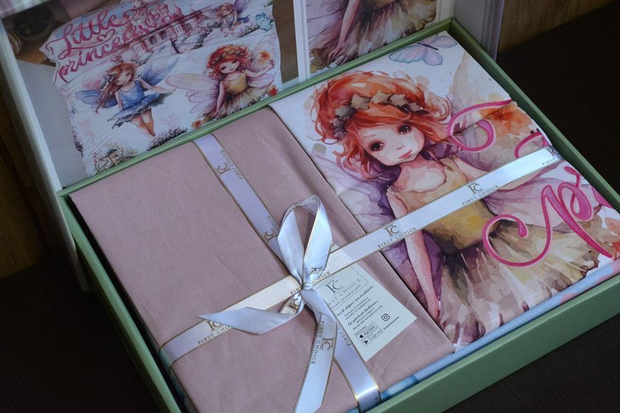 Постільна білизна First Choice Exclusive Digital Ранфорс 3D полуторний Princess 21632-К фото