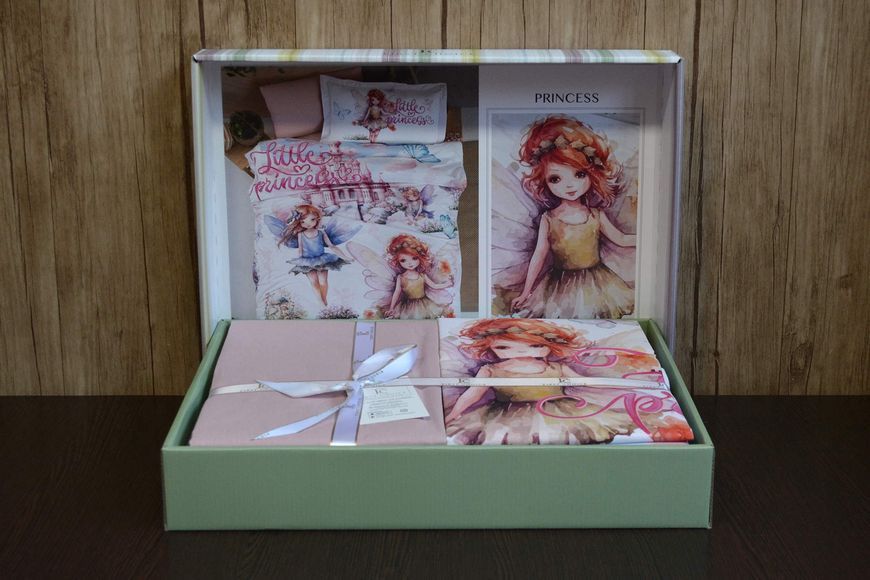 Постільна білизна First Choice Exclusive Digital Ранфорс 3D полуторний Princess 21632-К фото