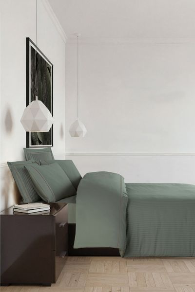 Постільна білизна євро розмір La Romano Mona Premium Satin Orcella Moonmist 41591-К фото