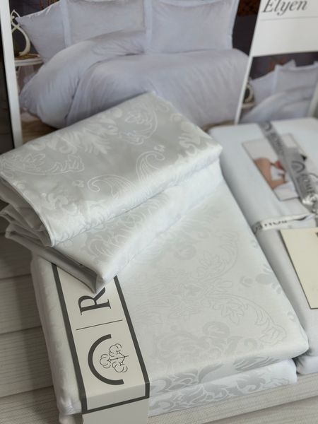 Постільна білизна Romeo Home Jacquard Satin Elyen розмір євро 60934 фото