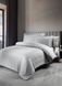 Постільна білизна First Choice Jacquard Satin євро Norel Grey 15091-К фото 1