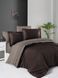 Постільна білизна First Choice Deluxe Satin євро Serenity Brown Mink 21186-К фото 1
