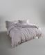 Постільна білизна Limasso Stonewashed Francesca розмір євро Opal Grey 40961-К фото 1