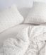 Постельное белье Limasso Stonewashed Ranforse евро Point Snow White 40693-К фото 2