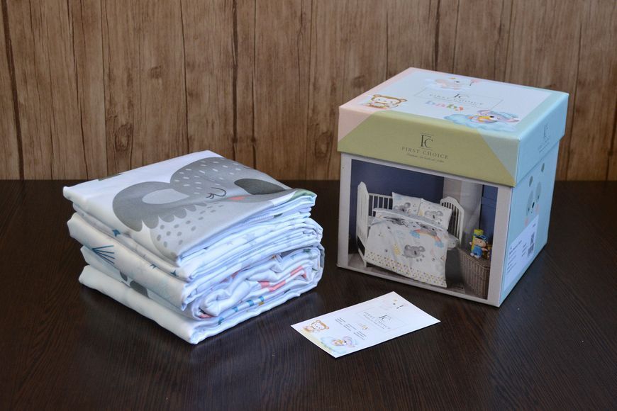 Постельное белье для новорожденных First Choice Baby Digital Satin Koala 21284-К фото