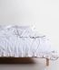 Постільна білизна Limasso Stonewashed Ranforse євро Casablanka Snow White 41639-К фото 3