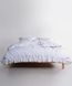 Постільна білизна Limasso Stonewashed Ranforse євро Casablanka Snow White 41639-К фото 1